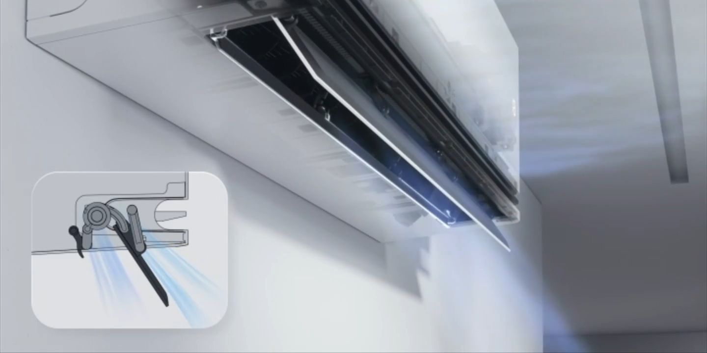 Cửa gió Kép Dual Vane là hệ thống 2 cửa gió