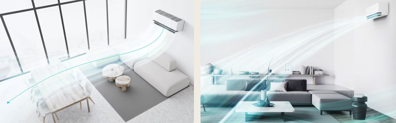 DUAL Inverter máy biến tần kép có khả năng vận hành êm ái