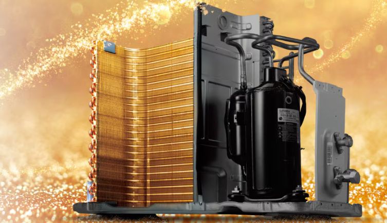 Dàn tản nhiệt mạ vàng chống ăn mòn hiệu quả