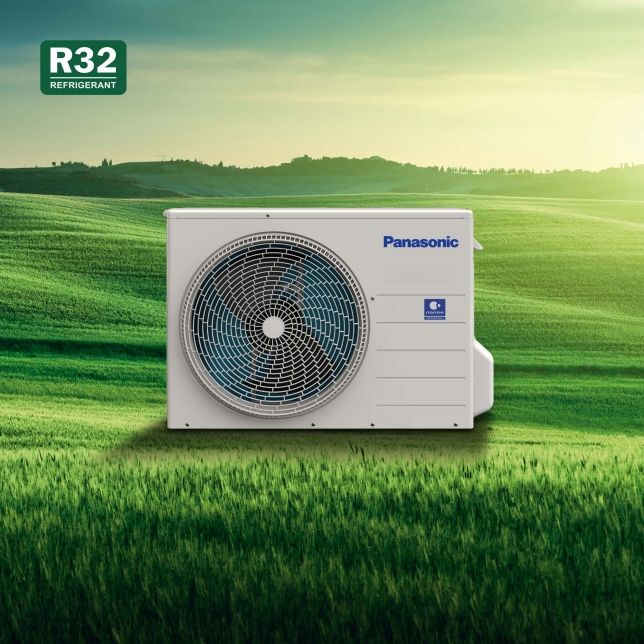 Dòng môi chất làm lạnh của điều hòa Panasonic này là loại Gas R32