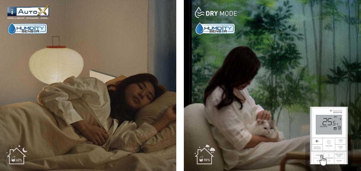 hức năng iAUTO X đã được tích hợp thêm cảm biến độ ẩm
